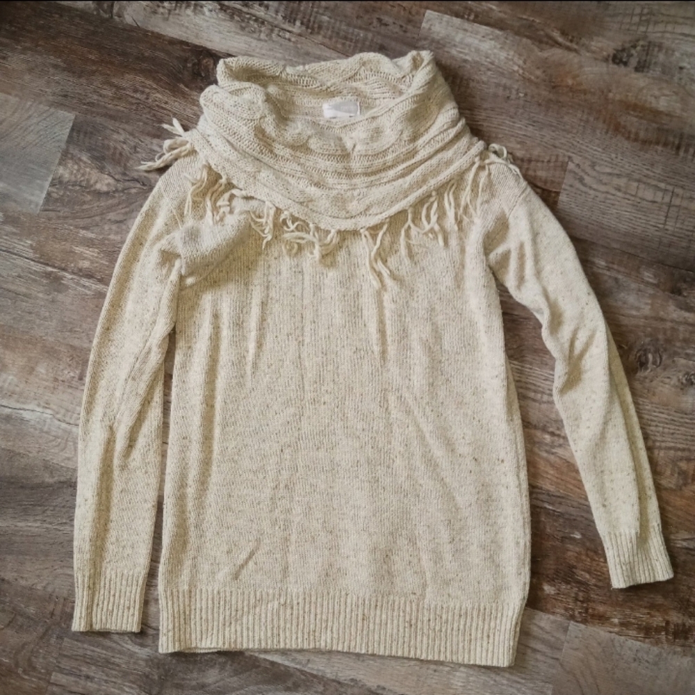 Oversized knit sweater